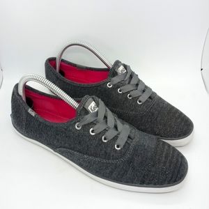 Keds Center Gray Sneakers Sz 9